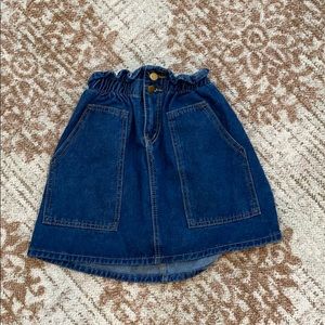 Denim skirt